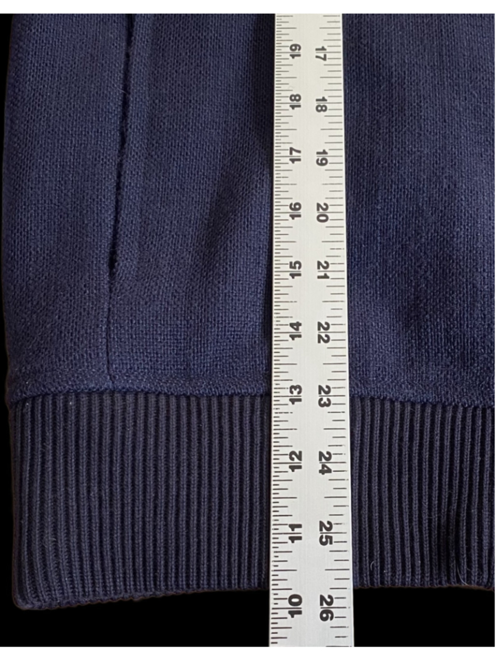 Rodd & Gunn Wallingford Bomber Jacket Mens XL Navy Wool Cotton Italian Fabric - Picture 14 of 14